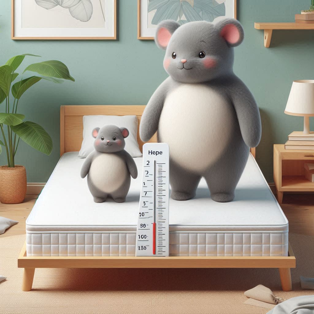 ウレタンマットレスの厚みは体重によって変えましょう。