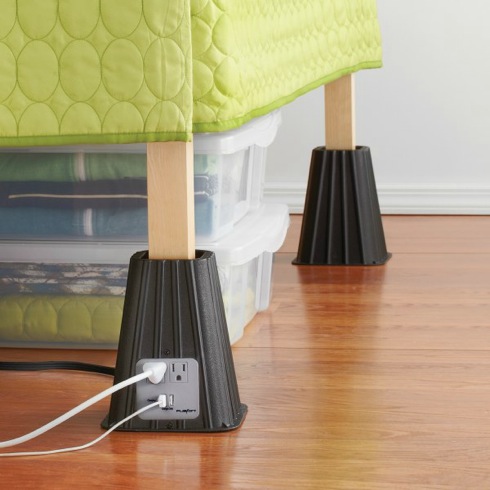 ベッドを高くする方法 お掃除ロボット ルンバ や収納に便利