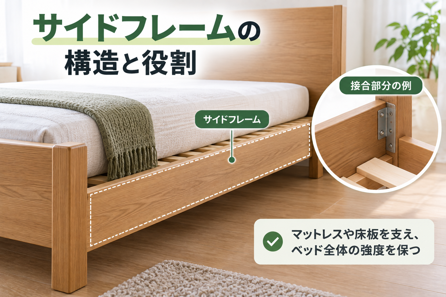 サイドフレームの構造と役割