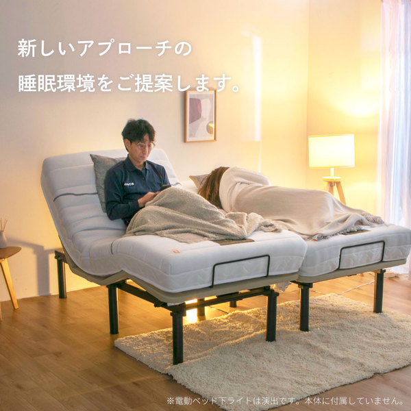 スプリングマットレスの折りたたみベッド