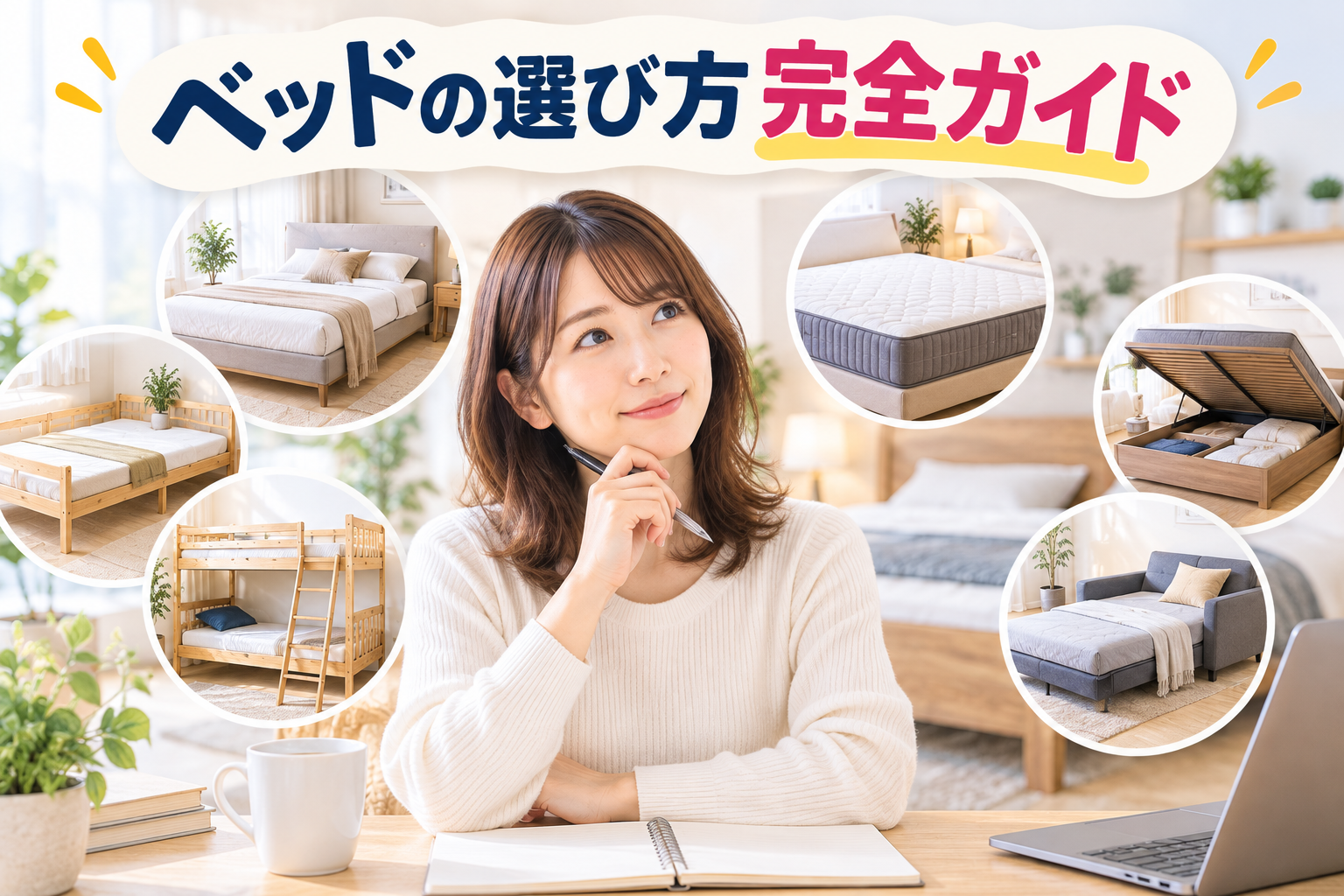ベッドの選び方完全ガイド｜サイズ・種類・マットレスを徹底解説