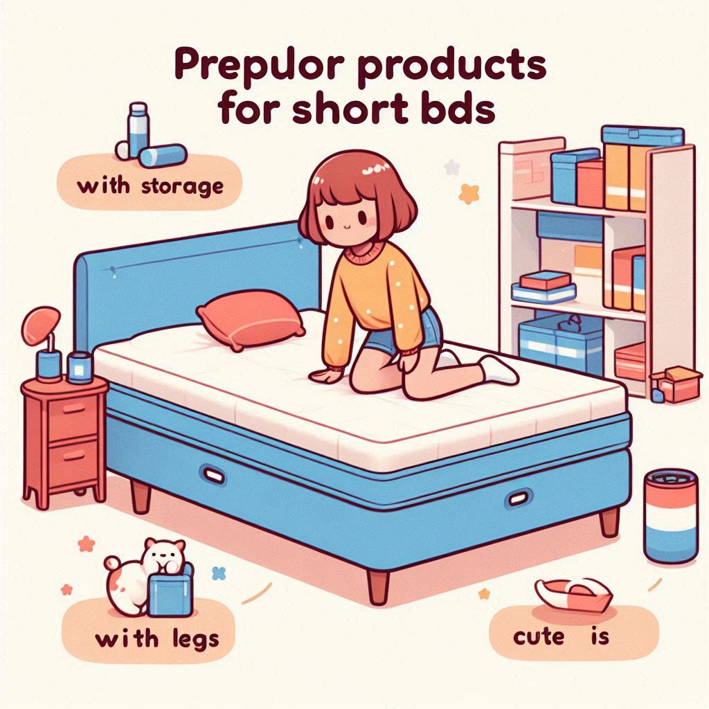 ショートベッドで人気がある商品として、 収納付き 脚付きマットレス 可愛いデザイン があります。