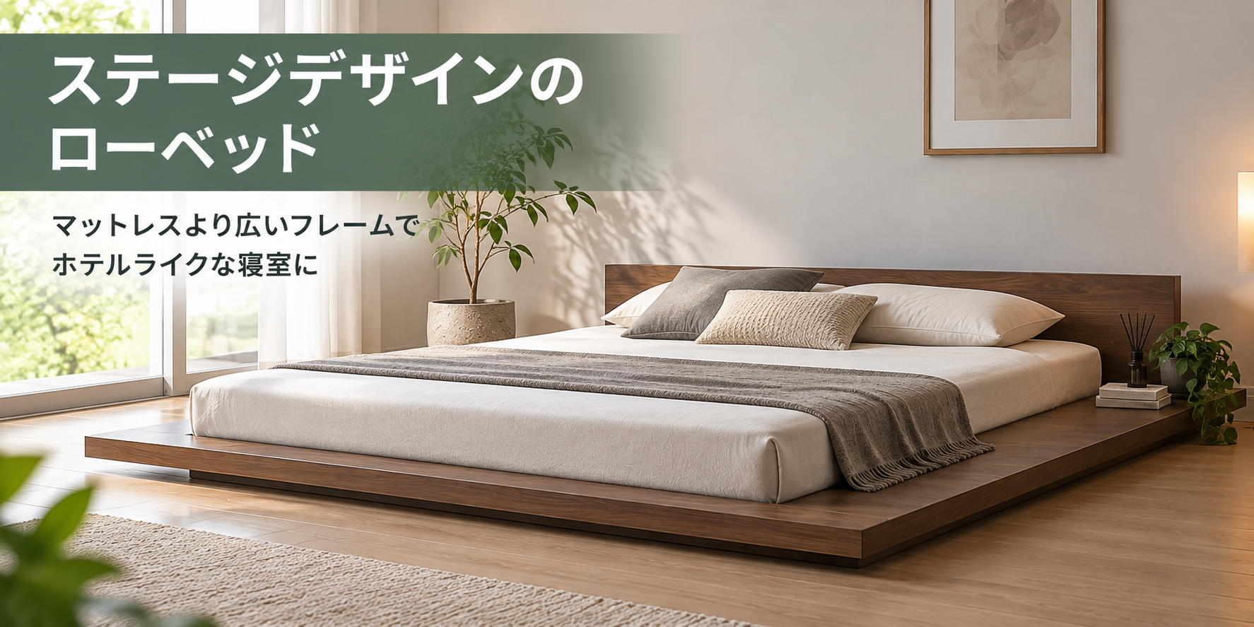 ステージデザインのローベッド