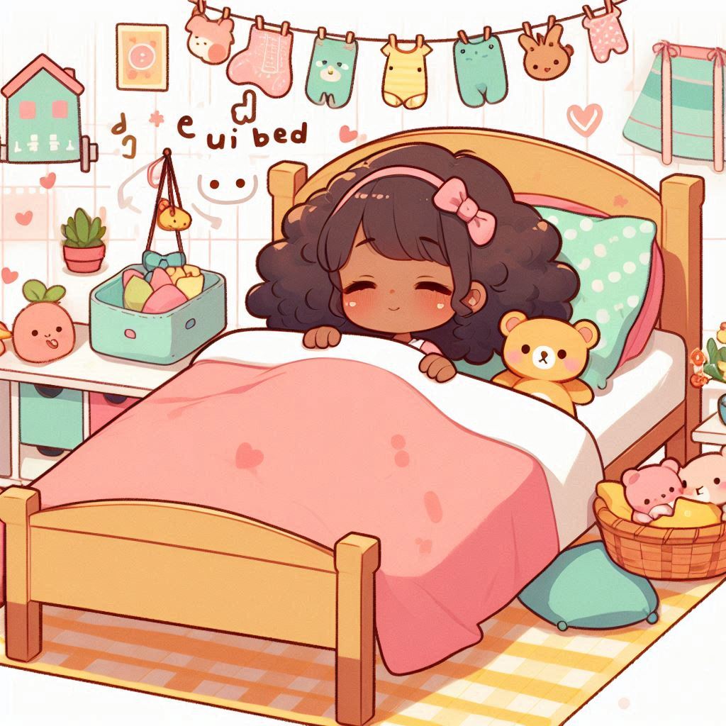 かわいいベッド