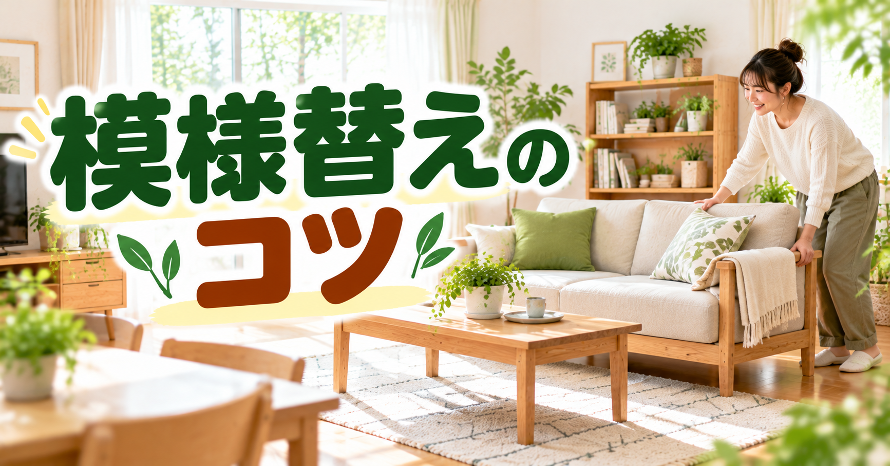 模様替えのコツ