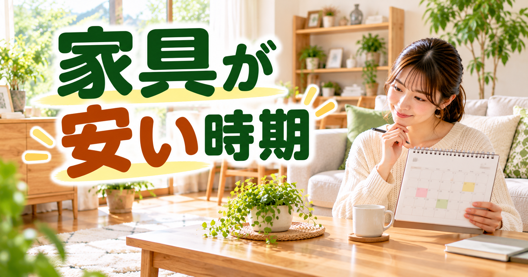 家具が安い時期