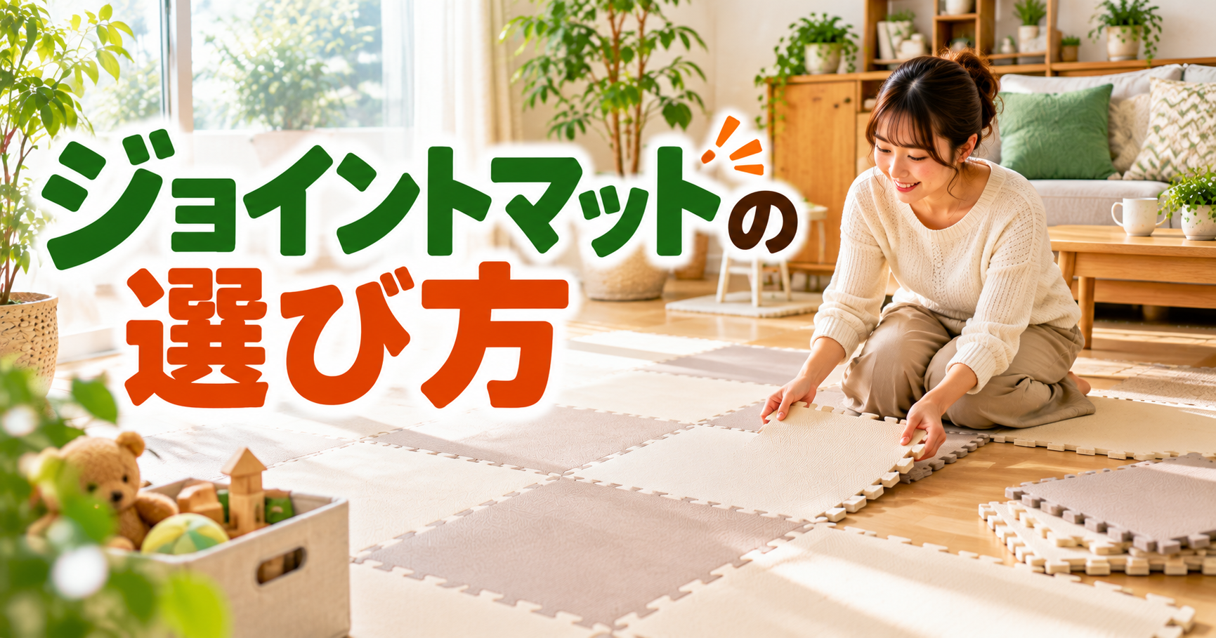 ジョイントマットの選び方