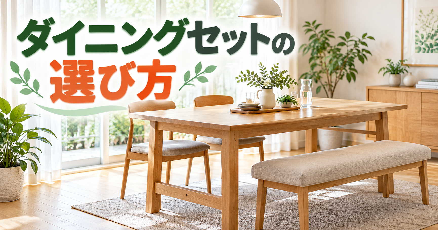 ダイニングセットの選び方