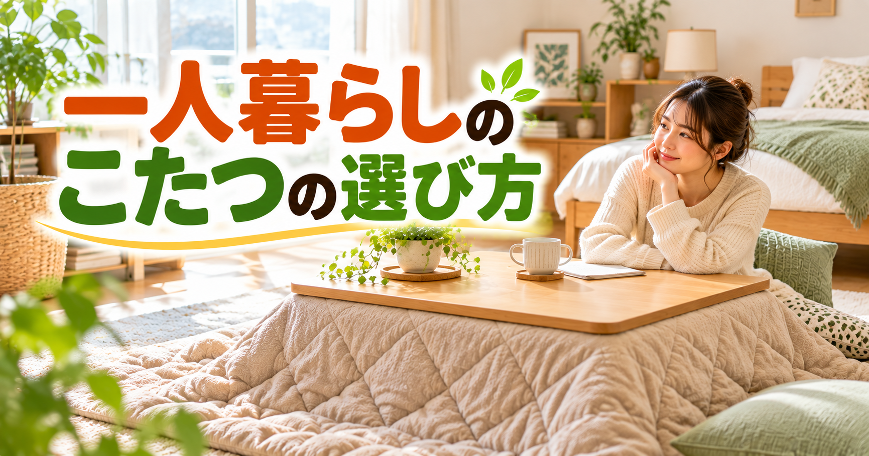 一人暮らしのこたつの選び方