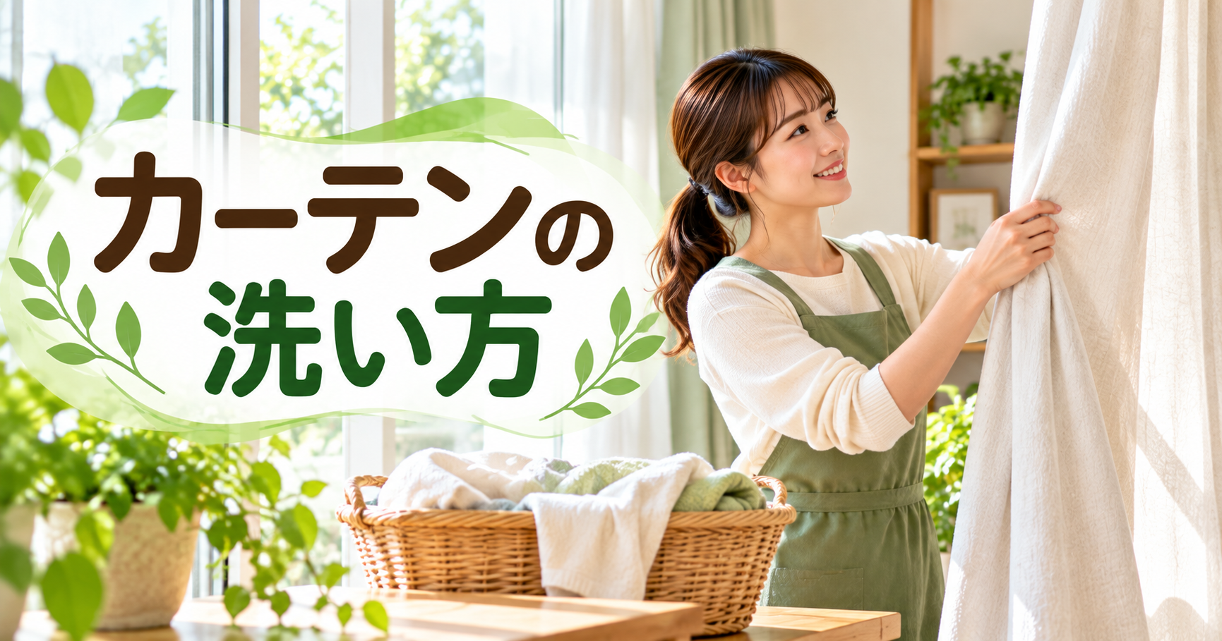 カーテンの洗い方
