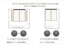 収納ベッド Ernesti エルネスティ