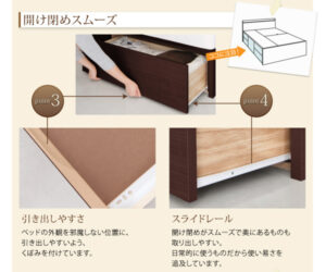 収納ベッド Ernesti エルネスティ