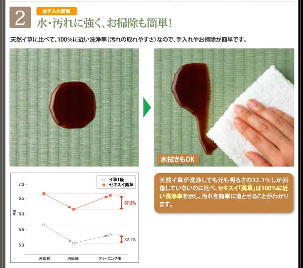 畳ベッドの掃除方法 い草 のお手入れは乾拭きと掃除機が基本