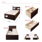 ショート丈チェストベッド Refes リフェス