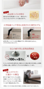 ショート丈チェストベッド Refes リフェス