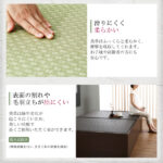 布団が収納できる・美草・小上がり畳連結ベッド（敷布団）