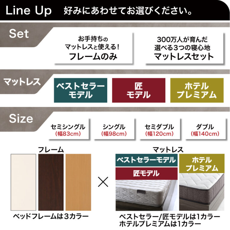 コンセント付きチェストベッド Spass シュパース