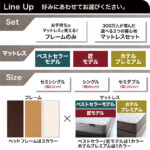 モダンライト・コンセント付きチェストベッド Huette ヒュッテ