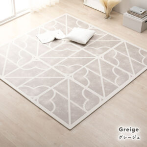 ジョイントマット 大判 約60×60cm 厚さ1.2cm 洗える 端パーツ付 フロアマット ホットカーペット対応